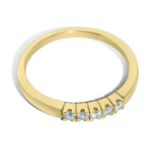 Diamantring Iselin med 5x0,03 ct TW-Si-85050300