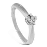 Diamantring Evita med 0,10 ct W-Si-50110