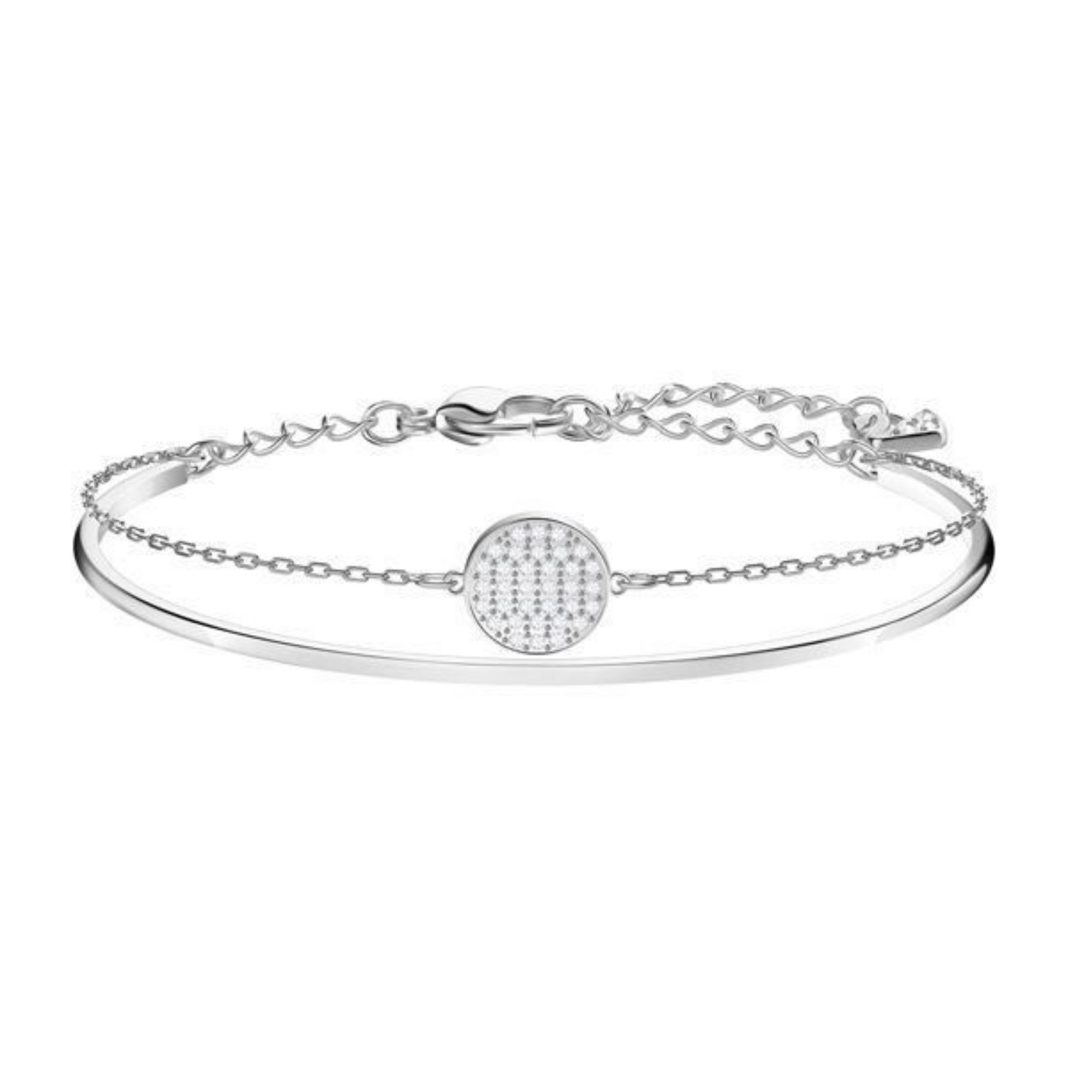 Swarovski armbånd Ginger, Rhodium plating - 5389044