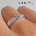 Diamantring Iselin med 0,15 ct TW-Si-8501015