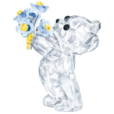 Swarovski figurer. Kris Bear - Forget-Me-Not - 5427993 Swarovski figurer. Kris Bear - Forget-Me-Not - 5427993