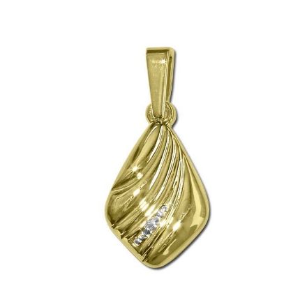 Diamantsmykke i gull med 0,005 ct-BUR25016514 Diamantsmykke i gull med 0,005 ct-BUR25016514