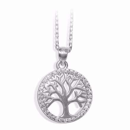 Smykke i sølv med zirkonia - 991595 Smykke i sølv med zirkonia - 991595