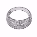 Diamantring i hvitt gull med 1,96 ct W-Si - COC9632900