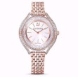 Swarovski klokke Crystalline Aura, rose - 5519459