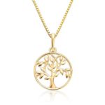 Smykke Livets tre 585 i gult gull 14kt, 11 mm/11.4 mm - 27248
