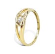 Gullring med zirkonia -BURS8S699 Gullring med zirkonia -BURS8S699