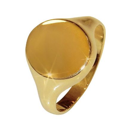 Signetring til herre i gult gull - 56523 Signetring til herre i gult gull - 56523