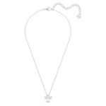 Swarovski smykke Attract Cluster Pendant, White, Rhodium Plated - 5571077