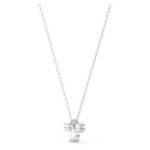 Swarovski smykke Attract Cluster Pendant, White, Rhodium Plated - 5571077