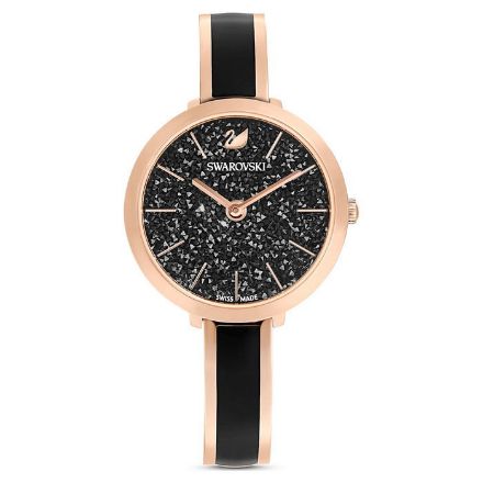 Swarovski klokke Crystalline Delight, svart - 5580530 Swarovski klokke Crystalline Delight, svart - 5580530