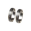Gifteringer i hvitt & gult gull 9kt, 5 mm. RAUSCHMAYER - 1050359