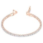 Swarovski herre armbånd Tennis Deluxe,Rose-gold tone - 5513400