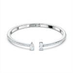 Swarovski armbånd Attract Cuff, hvitt - 5556912