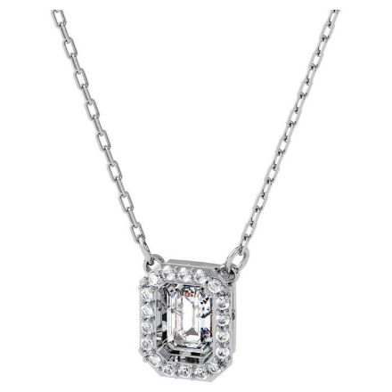 Swarovski smykke Millenia necklace Square Swarovski Zirconia, white, rhodium - 5599177 Swarovski smykke Millenia necklace Square Swarovski Zirconia, white, rhodium - 5599177