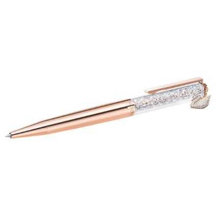 Swarovski Crystalline ballpoint pen Swan, Rose gold tone, Rose gold-tone plated - 5479552 Swarovski Crystalline ballpoint pen Swan, Rose gold tone, Rose gold-tone plated - 5479552