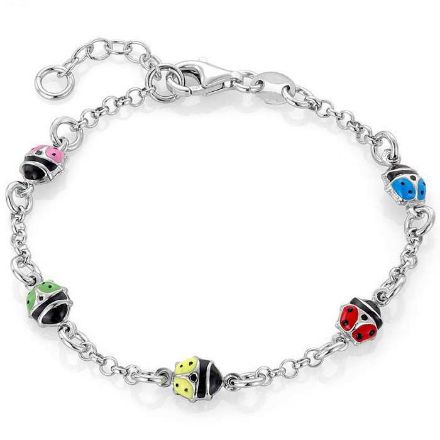 Armbånd i Sølv, 16 cm/ marihøner - 2969314 Armbånd i Sølv, 16 cm/ marihøner - 2969314