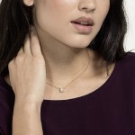 Swarovski smykke Attract necklace Square, White, Rose gold-tone plated - 5510698