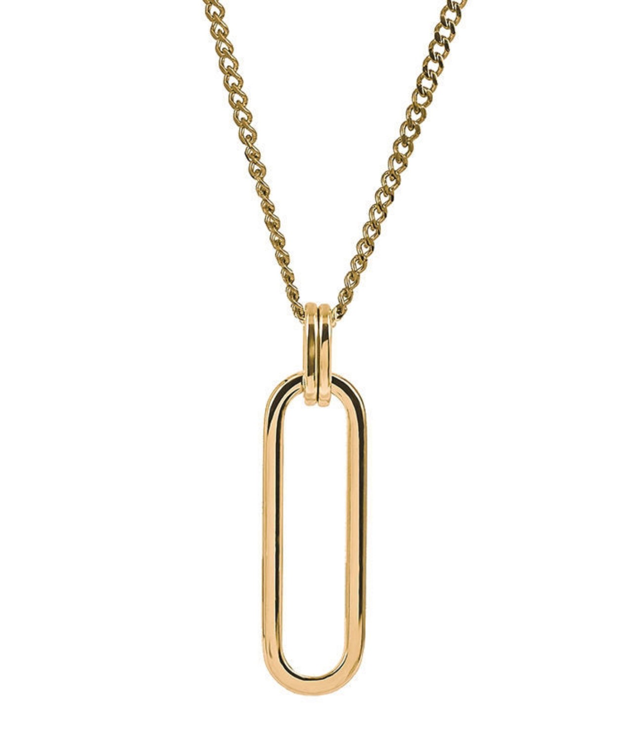 CHANIA Big L Halsband Guld - 358733