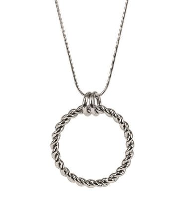 TWIST Långt Halsband Stål - 359044 TWIST Långt Halsband Stål - 359044