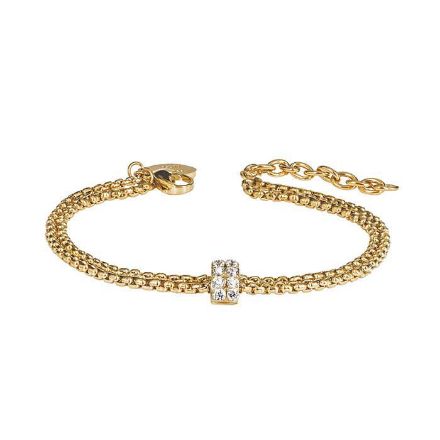 Armbånd i forgylt stål med zirkonia, Clarissa - 359587 Armbånd i forgylt stål med zirkonia, Clarissa - 359587