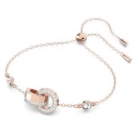 Swarovski armbånd Hollow, rose gold tone, medium - 5636498