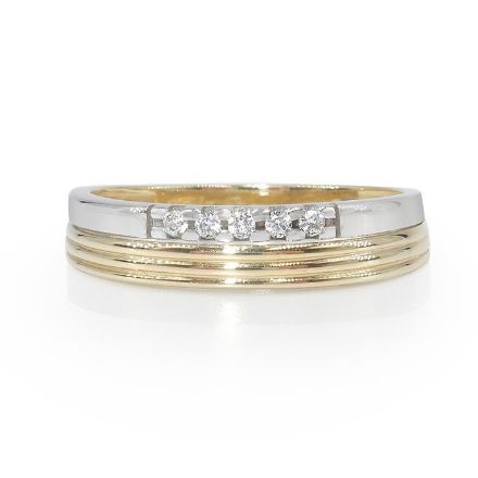 Gullring i 14 kt med zirkonia - 3720zi Gullring i 14 kt med zirkonia - 3720zi