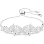 Swarovski armbånd Lilia Butterfly, hvitt, white gold tone - 5636429