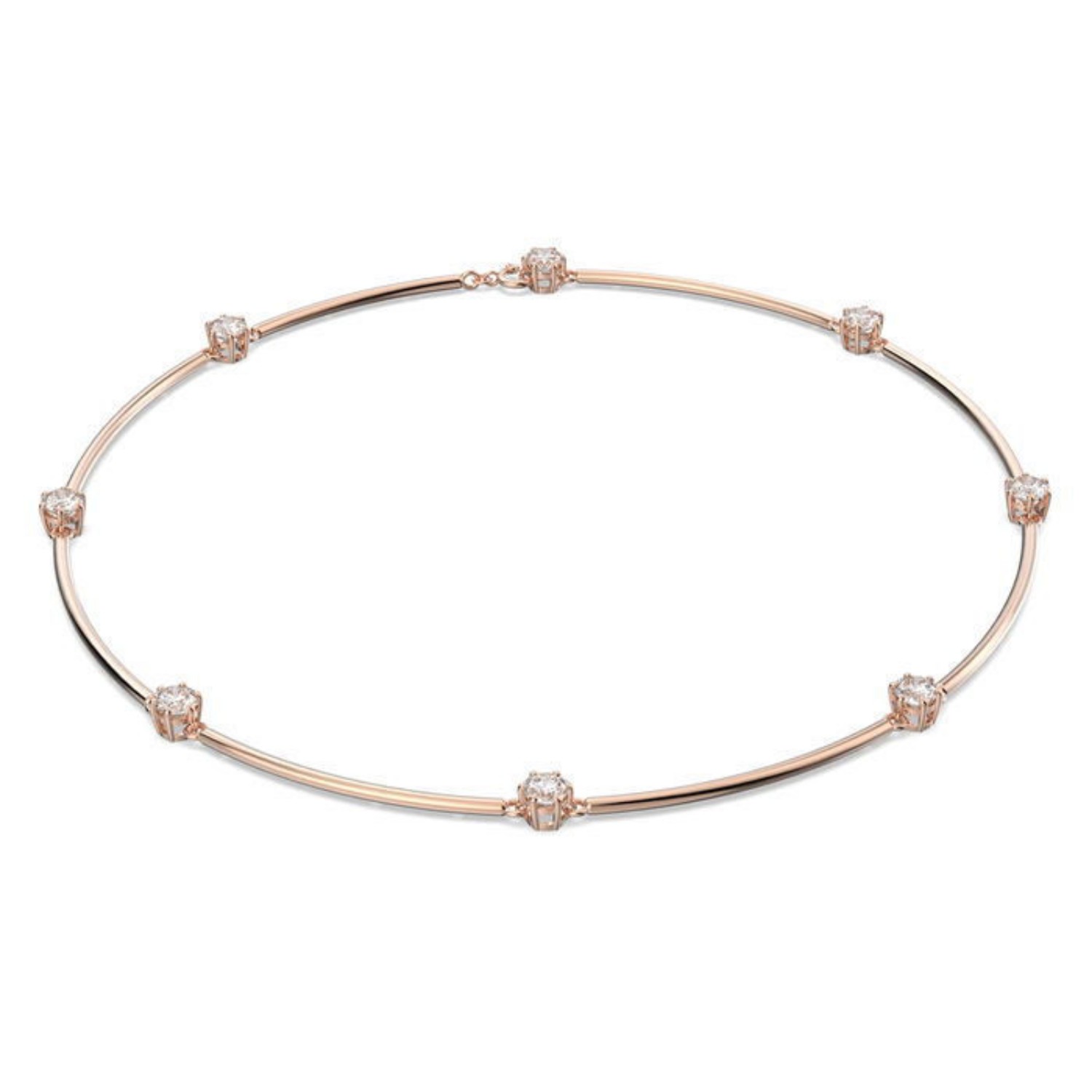 Swarovski smykke Constella necklace White, Rose-gold tone plated - 5609710