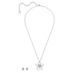 Swarovski smykkesett Stella Star, hvitt - 5622729