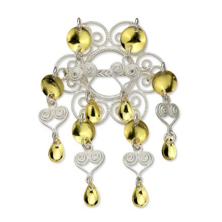 Barnesølje, hvit, Nordlandssølv - 629 Barnesølje, hvit, Nordlandssølv - 629