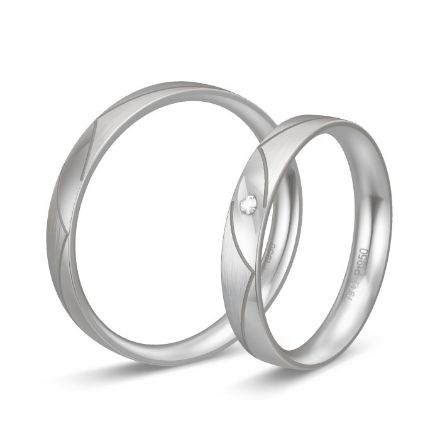 Gifteringer fra Breuning i platina 950, 3.5 mm. BASIC LIGHT - 44804203 Gifteringer fra Breuning i platina 950, 3.5 mm. BASIC LIGHT - 44804203