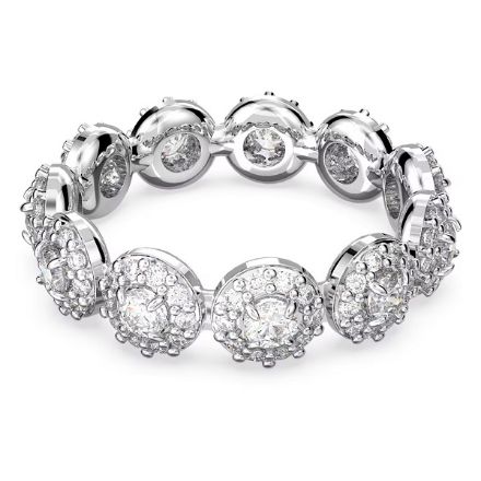 Swarovski Constella ring Pavé, White, Rhodium plated - 5636268 Swarovski Constella ring Pavé, White, Rhodium plated - 5636268