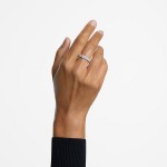 Swarovski Constella ring Pavé, White, Rhodium plated - 5636268