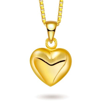 Gullhjerte stor, bredde 9 mm - 5711 Gullhjerte stor, bredde 9 mm - 5711