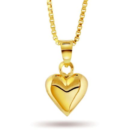 Gullhjerte stor, bredde 7 mm - 5713 Gullhjerte stor, bredde 7 mm - 5713