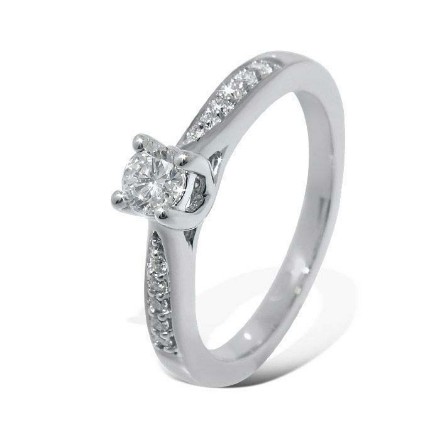 Diamantring forlovelsesring Azur 0,50 ct E-VS2 - ABR01139 Diamantring forlovelsesring Azur 0,50 ct E-VS2 - ABR01139