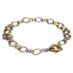 Armbånd gull, 18 karat, lengde 19 cm - 01-84/349/19