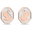 Swarovski øredobber Signum stud, rose - 5621105