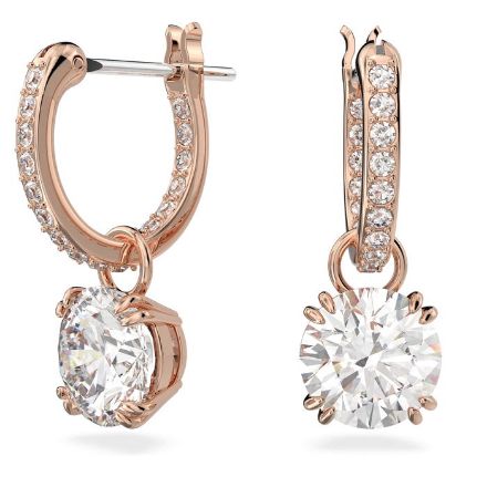 Swarovski øredobber Constella drop, rose - 5639975 Swarovski øredobber Constella drop, rose - 5639975