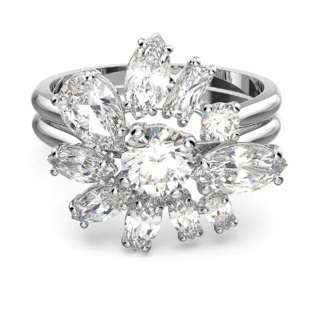 Swarovski ring Gema cocktail, hvitt - 5644661 Swarovski ring Gema cocktail, hvitt - 5644661