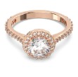 Swarovski ring Constella cocktail, rose - 5639404