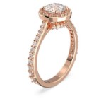 Swarovski ring Constella cocktail, rose - 5639404