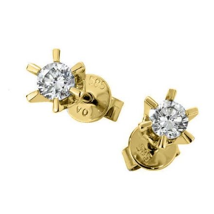 Diamantøredobber Sofia med  2/0,20 ct W-Si - 2120720g Diamantøredobber Sofia med  2/0,20 ct W-Si - 2120720g