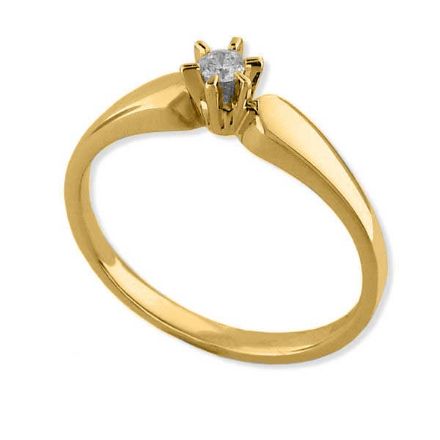 Diamantring forlovelsesring Sofia med 0,15ct W/SI - 120715g  Diamantring forlovelsesring Sofia med 0,15ct W/SI - 120715g