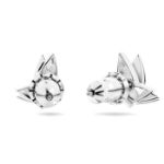 Swarovski øredobber Lilia stud Butterfly, hvit - 5662183