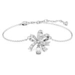 Swarovski armband Volta Bow, hvitt - 5647581