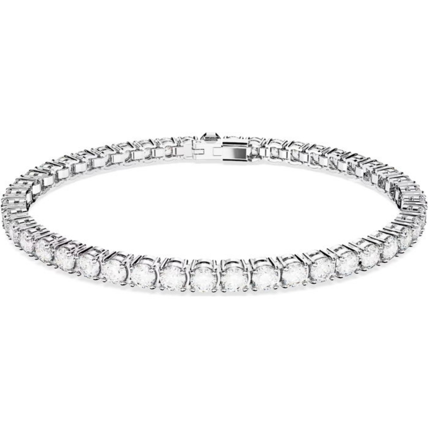 Swarovski armband Matrix Tennis, hvitt - 5648937