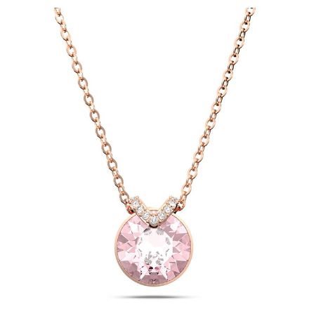 Swarovski smykke Bella V Round cut, rose - 5662088 Swarovski smykke Bella V Round cut, rose - 5662088