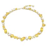 Swarovski smykke Gema Mixed cuts, Yellow, gult - 5652800